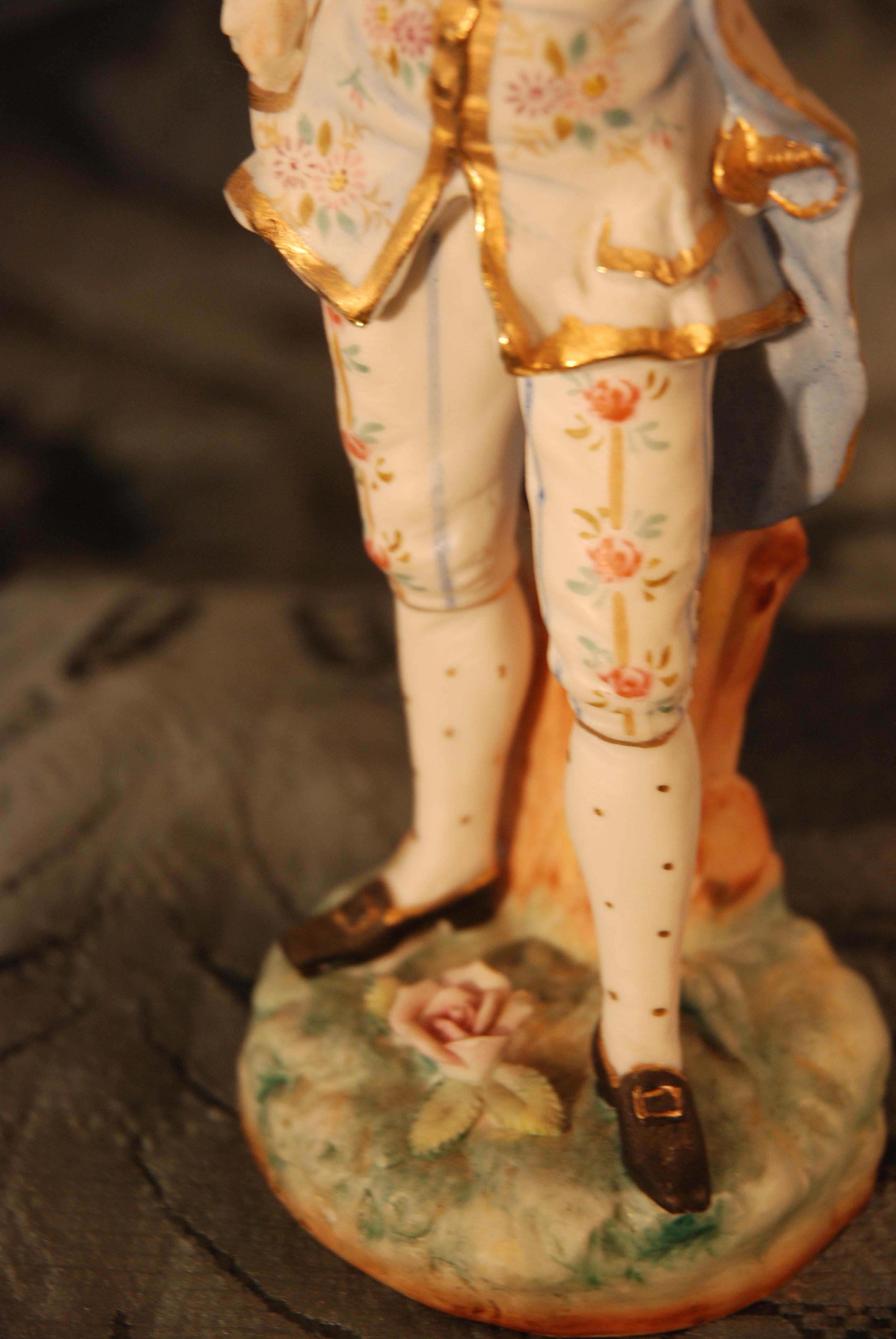 Louis XVI Figurine In Excellent Condition For Sale In Palm Beach, FL