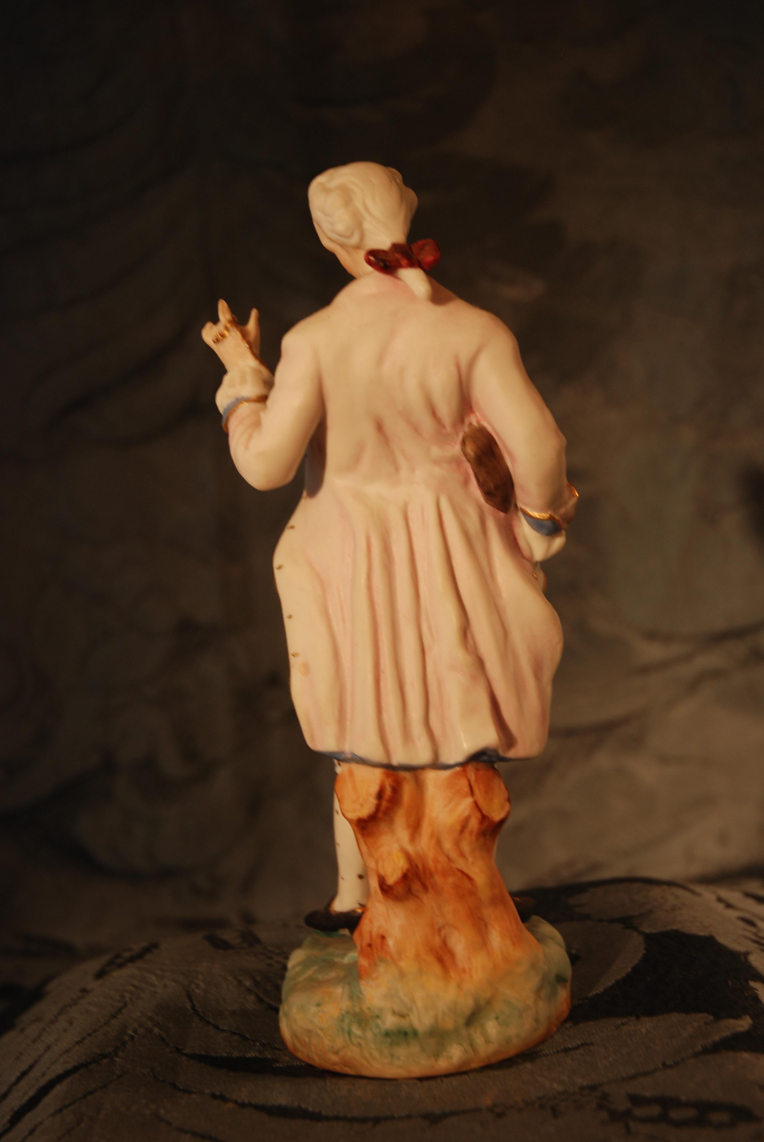 Porcelain Louis XVI Figurine For Sale