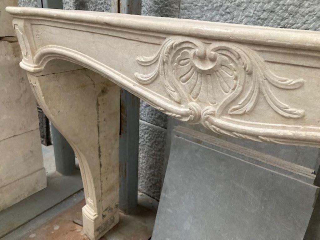 Early 19th Century Louis XVI Fireplace Mantel from around the Year 1800 For Sale