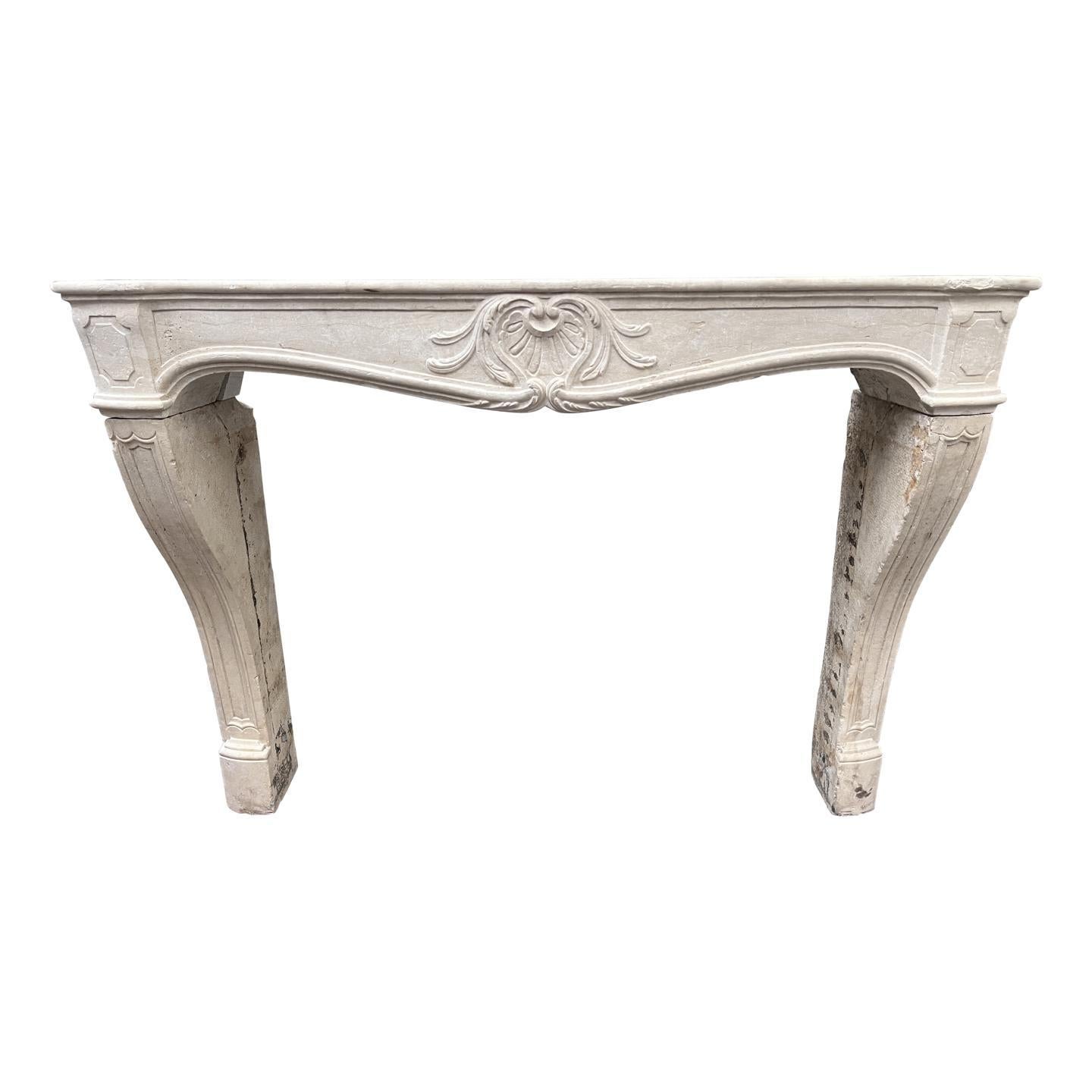 Louis XVI Fireplace Mantel from around the Year 1800 For Sale