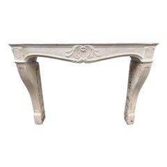Louis XVI Fireplace Mantel from around the Year 1800