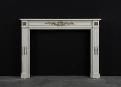 Louis XVI Fireplace Mantel in Wood