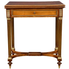 Louis XVI Fold-Over Games Table
