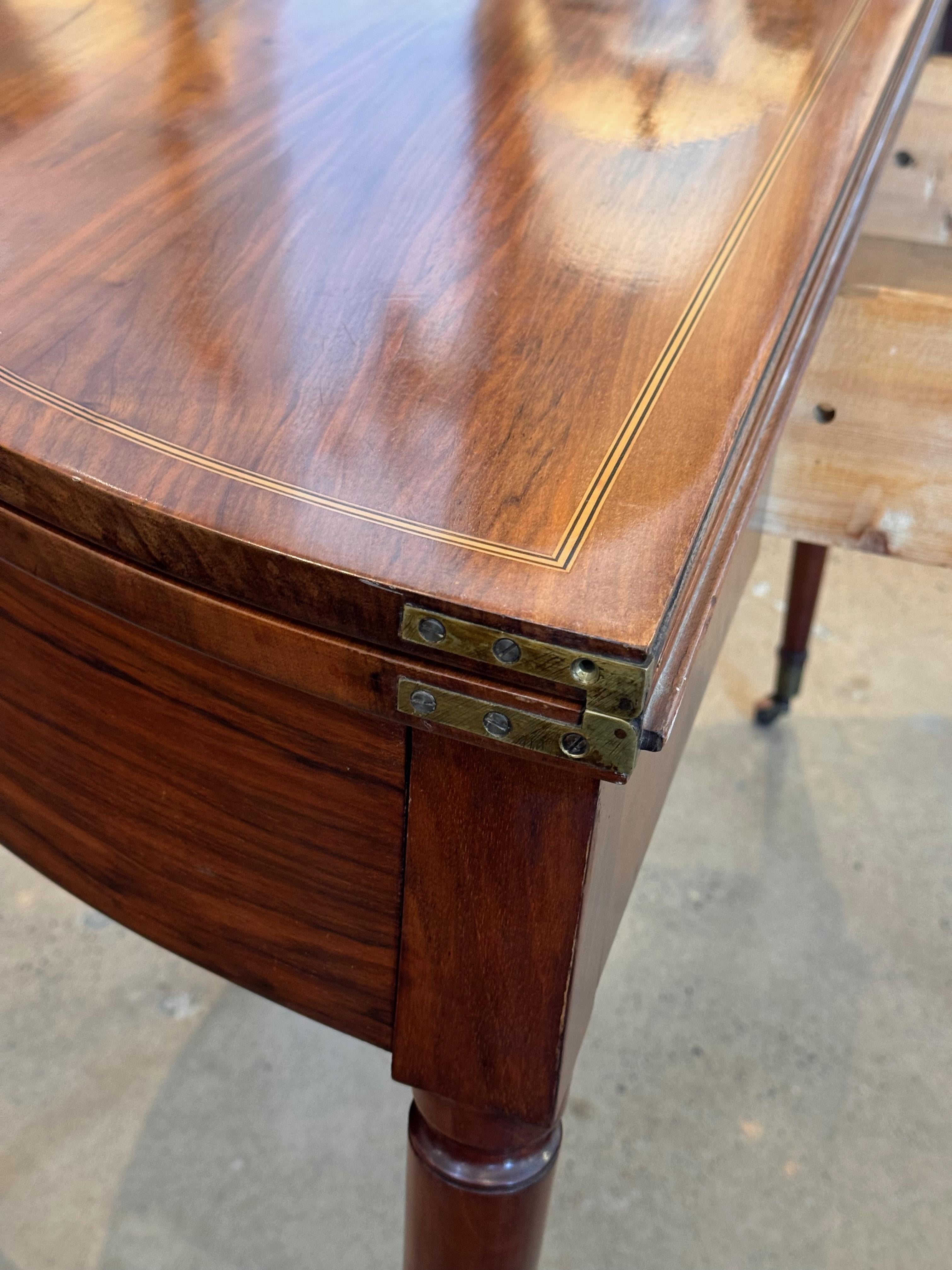 Louis XVI Fold Over Table For Sale 6
