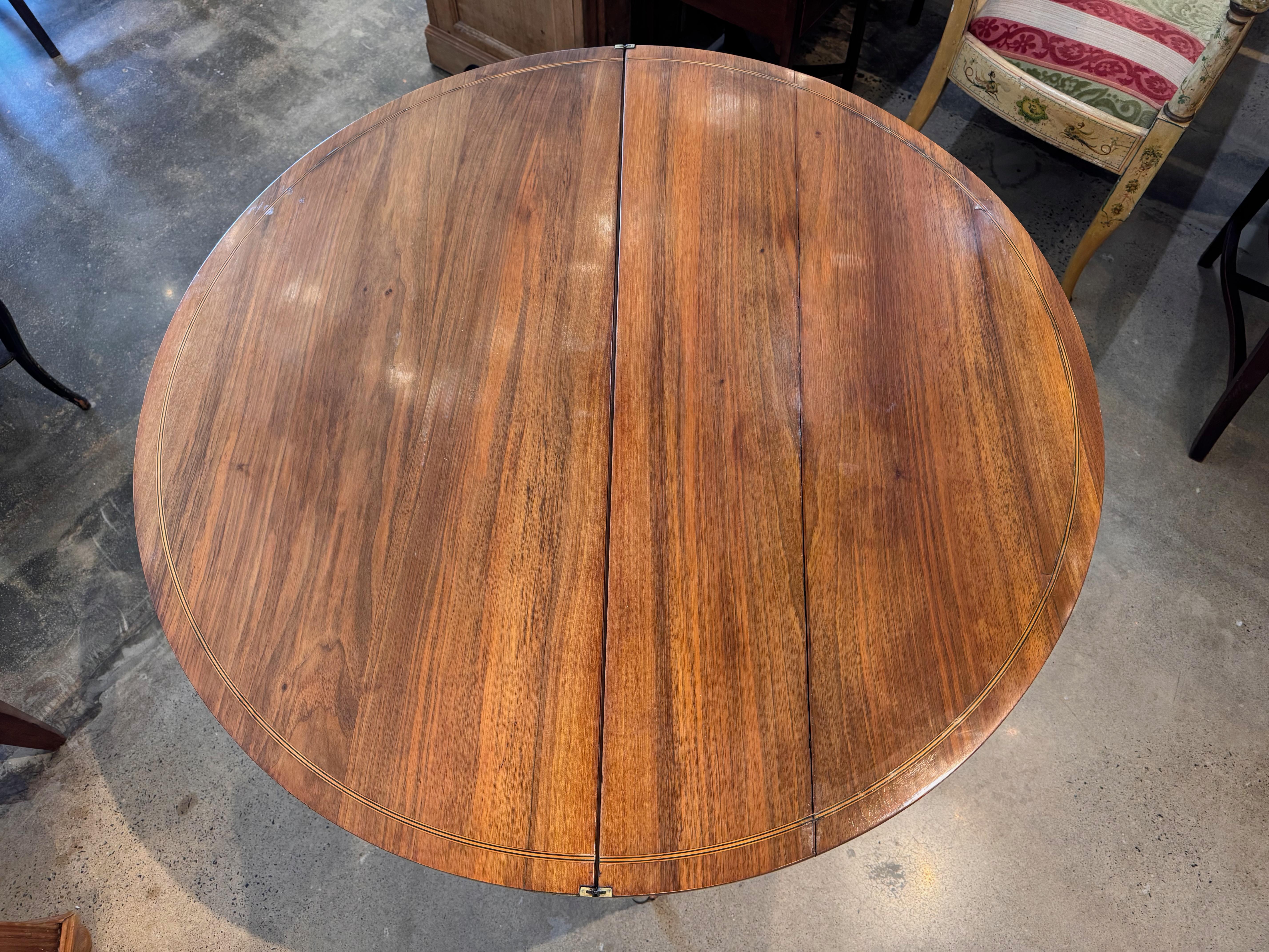 Louis XVI Fold Over Table For Sale 8