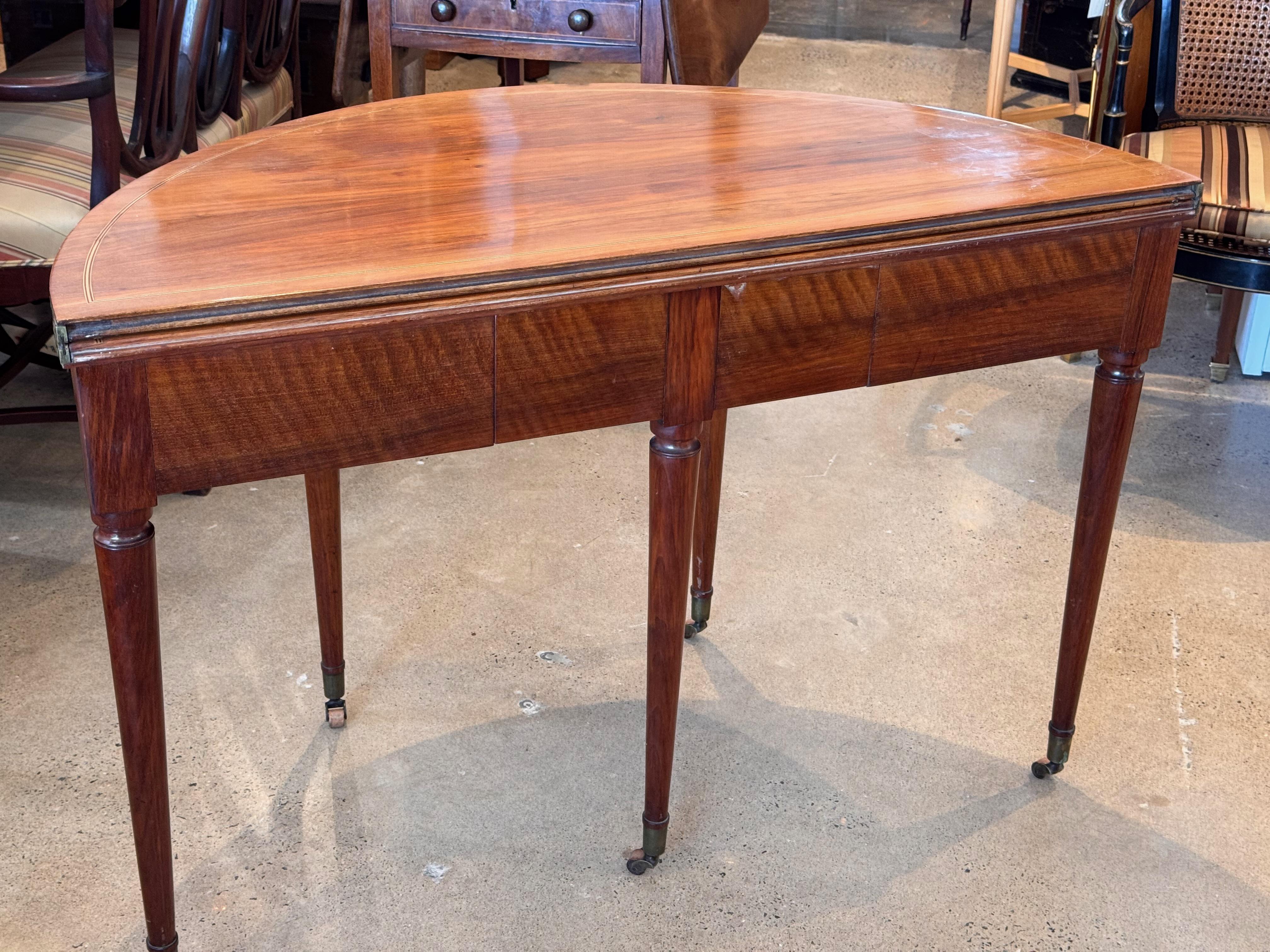 Louis XVI Fold Over Table For Sale 3