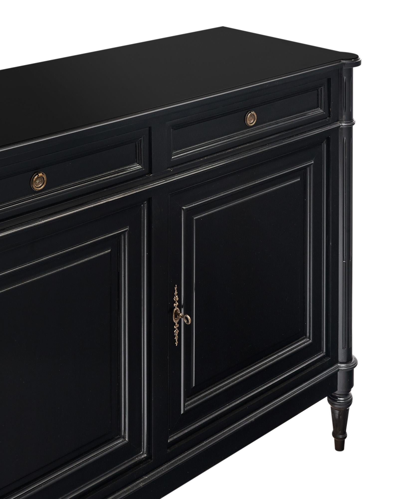 Ébénisé Buffet d'antiquités français Louis XVI en vente