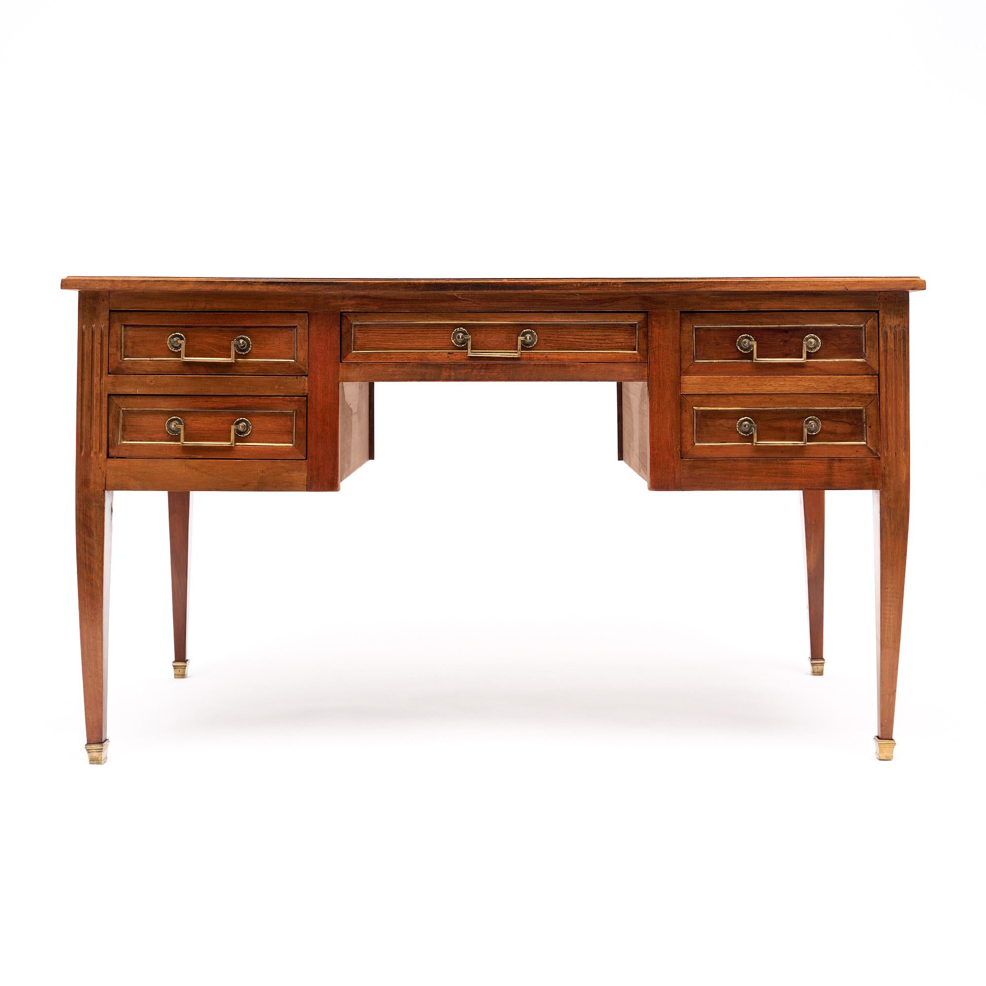 Early 20th Century Louis XVI French Antique Writing Desk For Sale