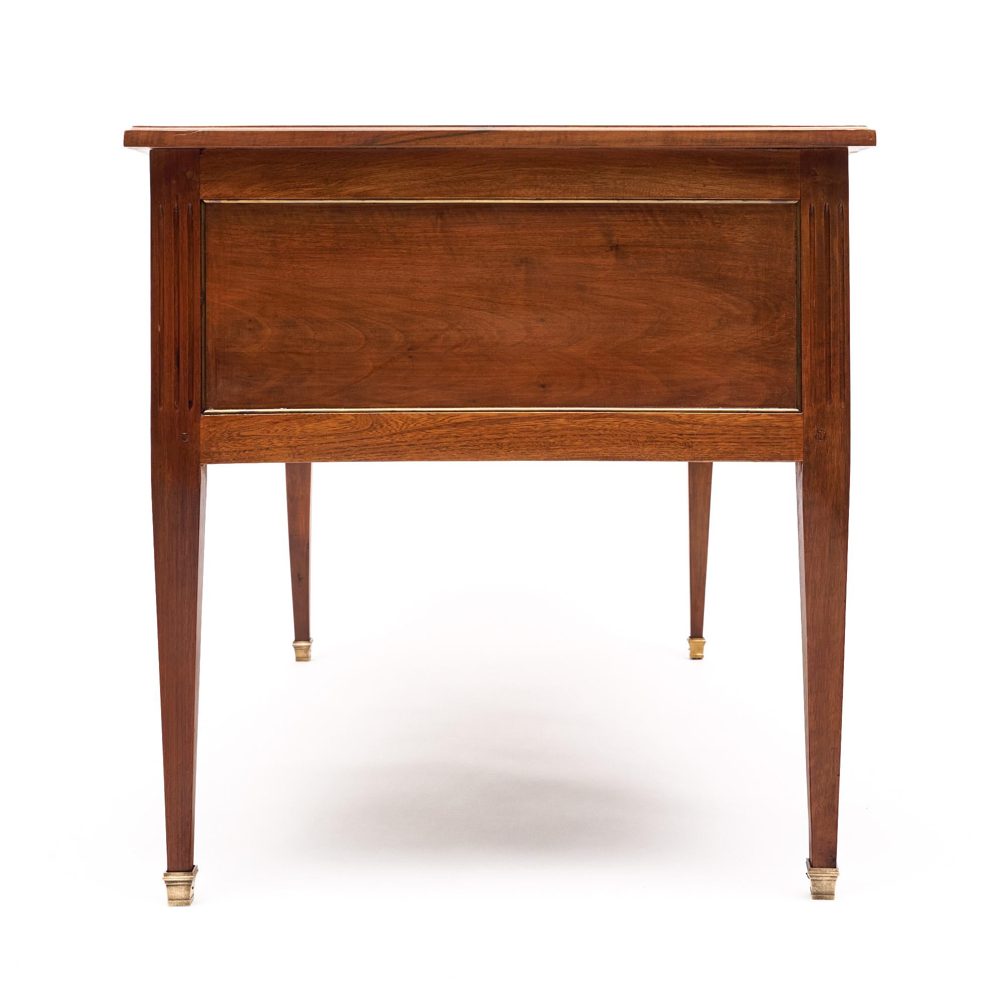 Louis XVI French Antique Writing Desk For Sale 1
