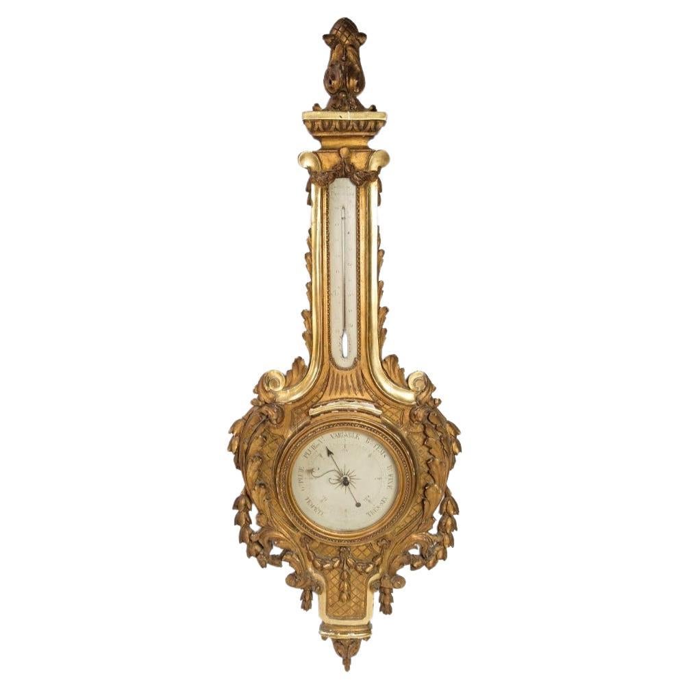 Louis XVI French Barometer From 1700s