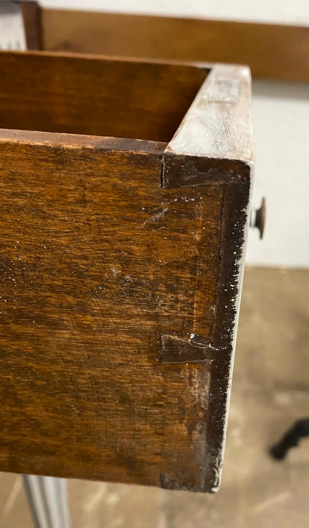Louis XVI French Country Style Painted Desk 1