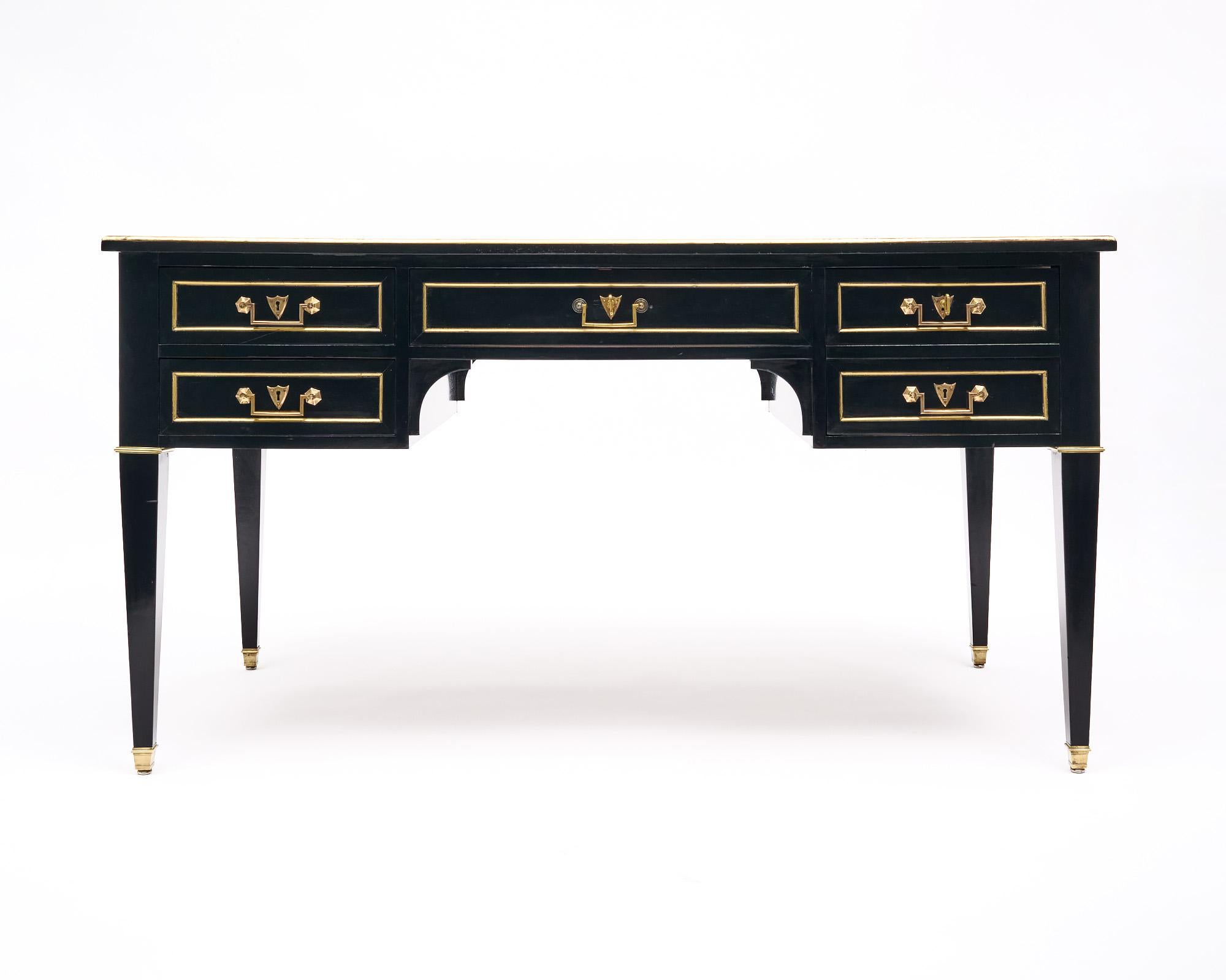 Ébénisé Louis XVI French Desk en vente