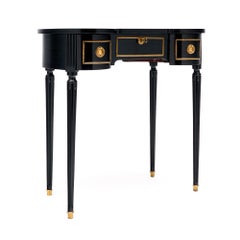 Louis XVI French Ebonized Vanity