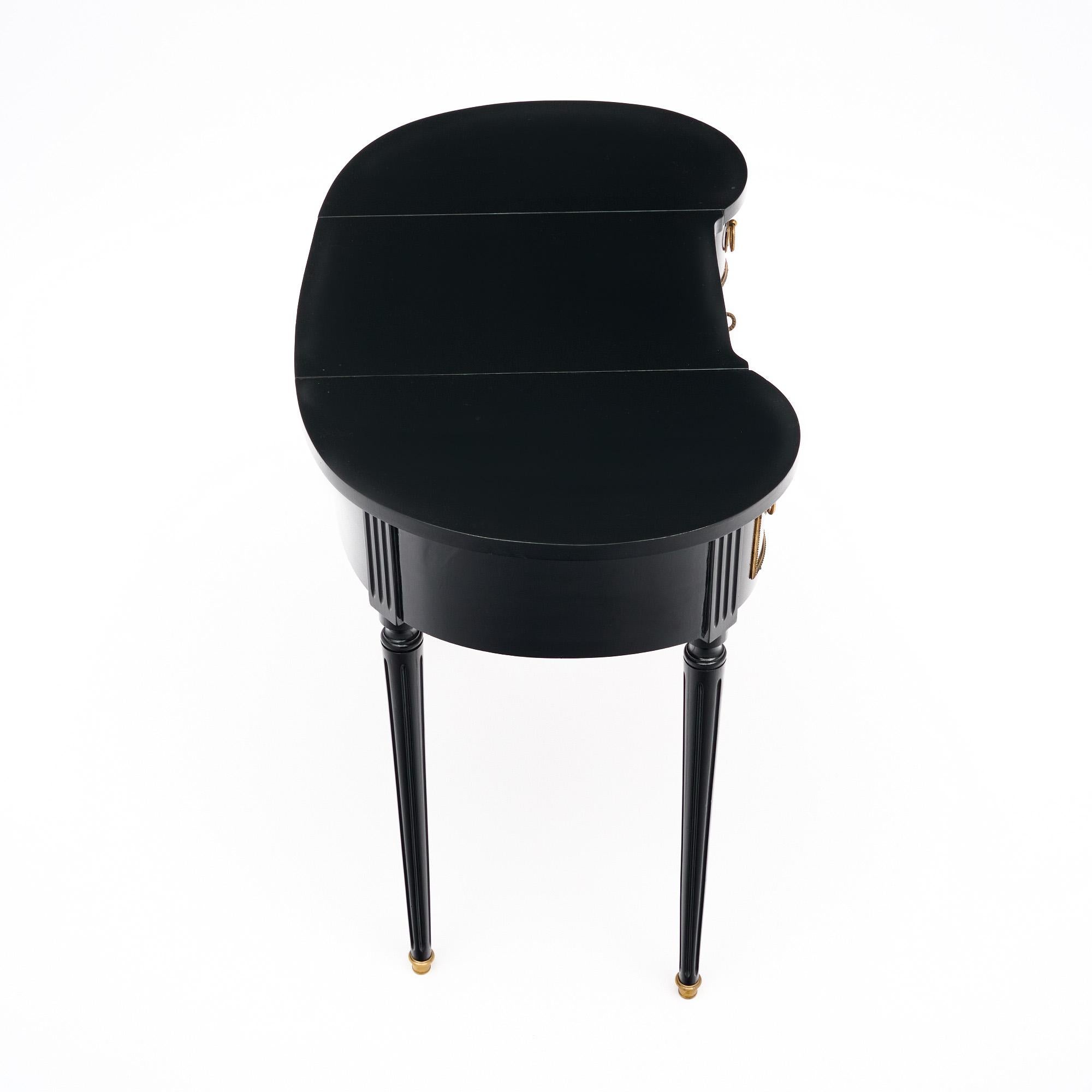 Louis XVI French Ebonized Vanity For Sale 2