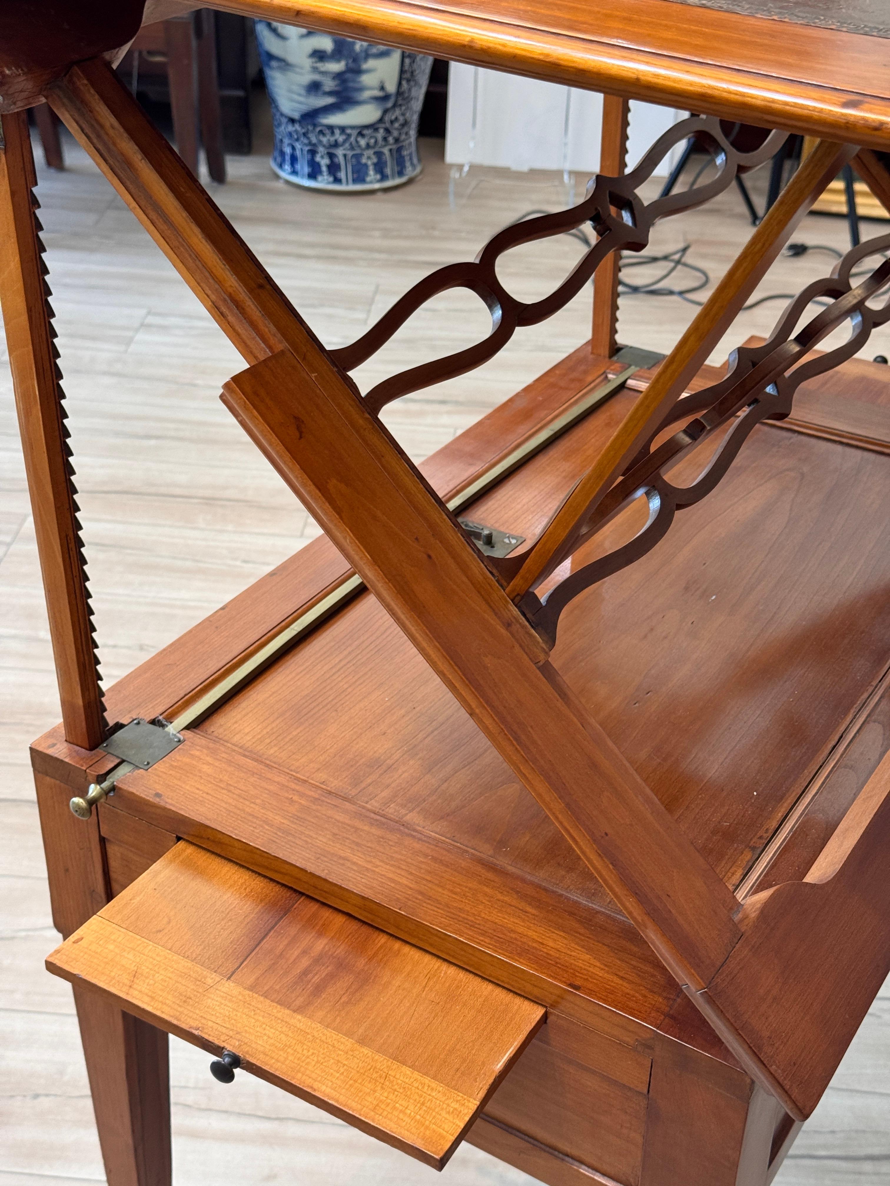 Louis XVI French Fruitwood Architect’s Table For Sale 10
