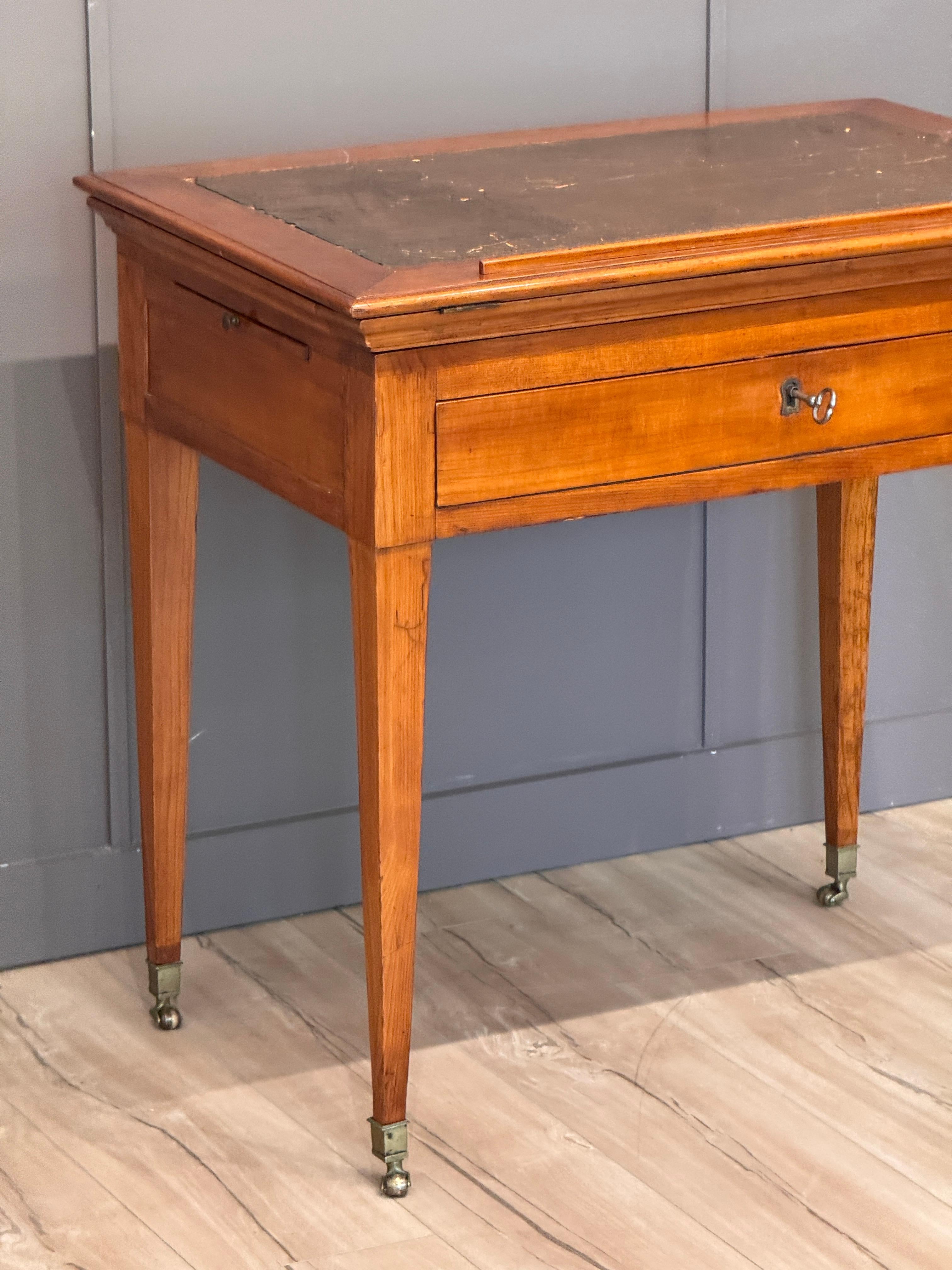 18th Century Louis XVI French Fruitwood Architect’s Table For Sale