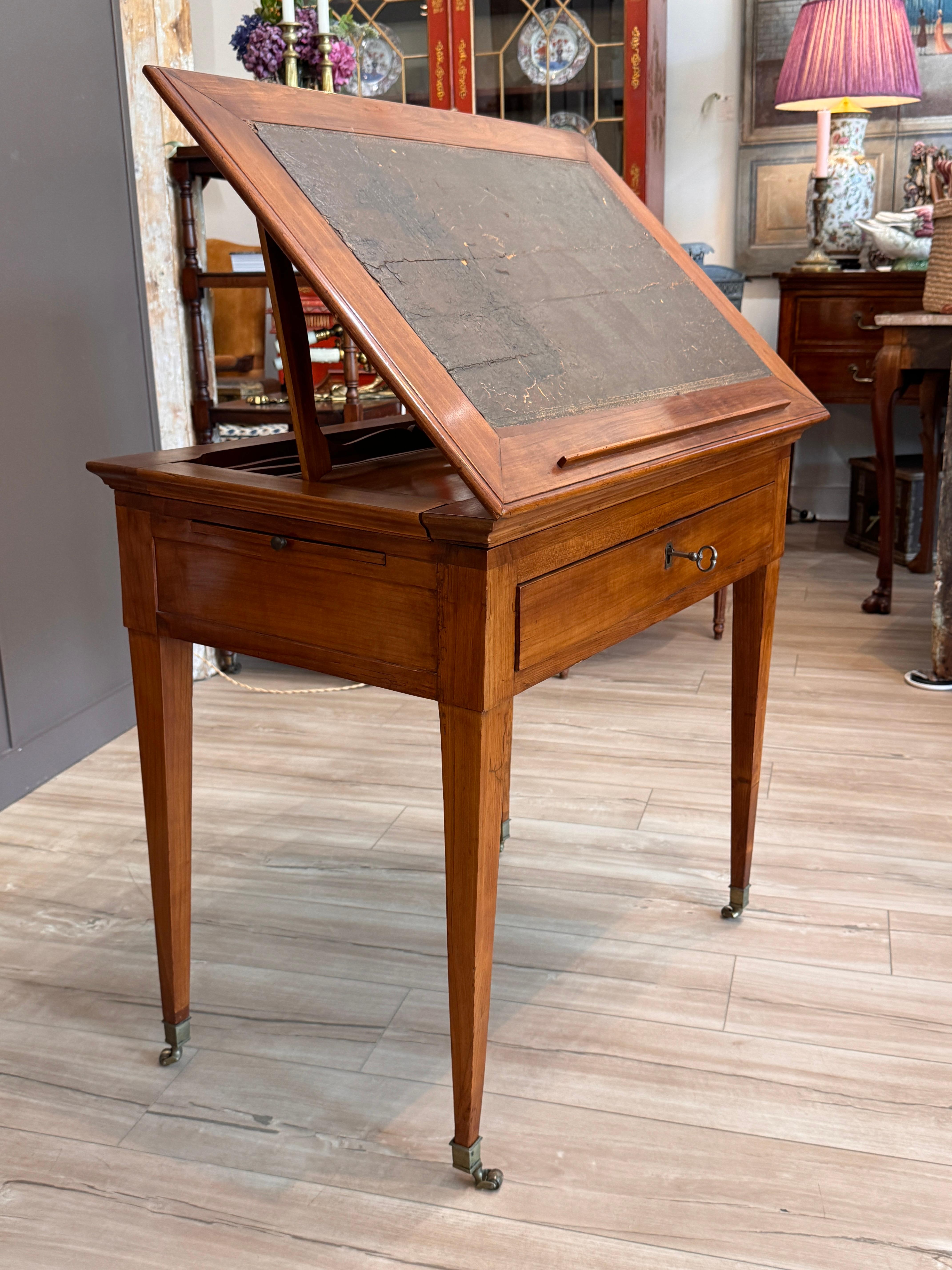 Louis XVI French Fruitwood Architect’s Table For Sale 4