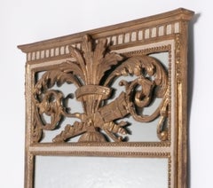 Louis XVI French Gilt Mirrors 53" x 33" Regency Glamour $1750 each $2950 pair