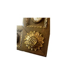 Louis XVI Französisch Ormolu und Porzellan Spiegel