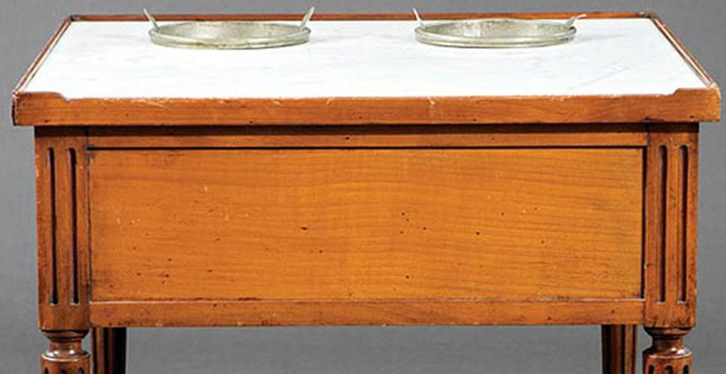 Louis XIV Rafraîchissoir Louis XVI en bois fruitier, en vente