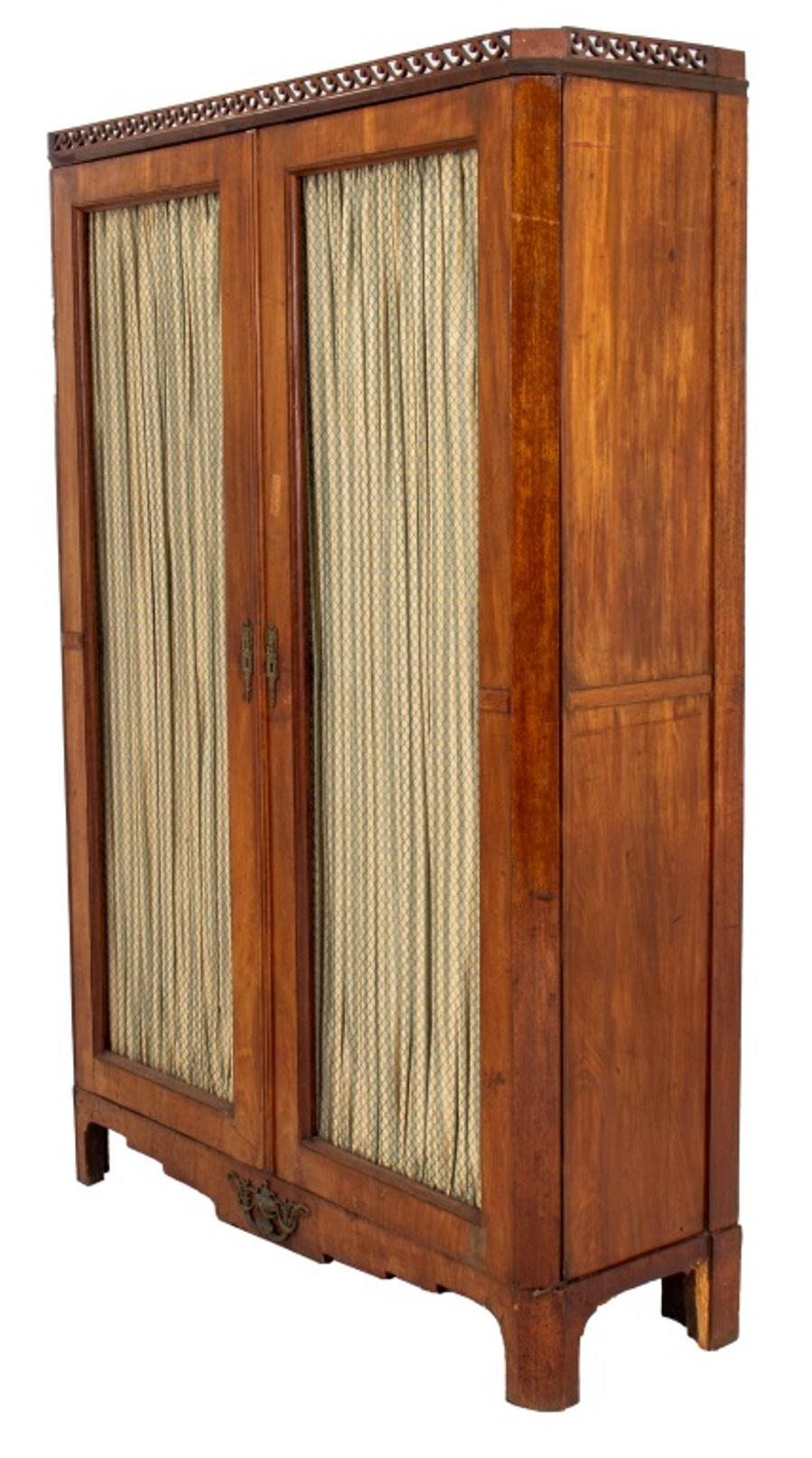 Louis XVI Fruitwood Two-Door Armoire In Good Condition In New York, NY