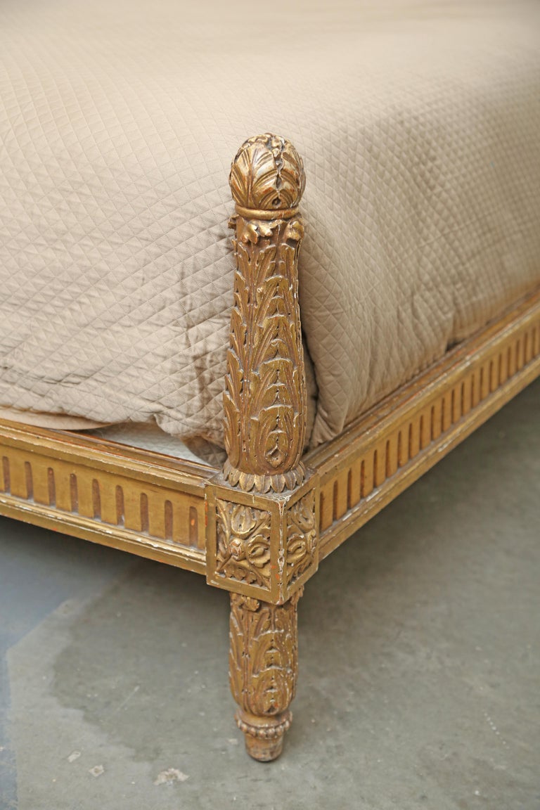 Louis XVI Gilt Bed For Sale at 1stdibs