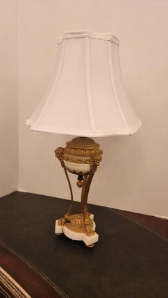 Louis XVI Gilt Bronze Lamp