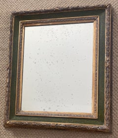 Specchio intagliato Luigi XVI Greene & Greene dorato