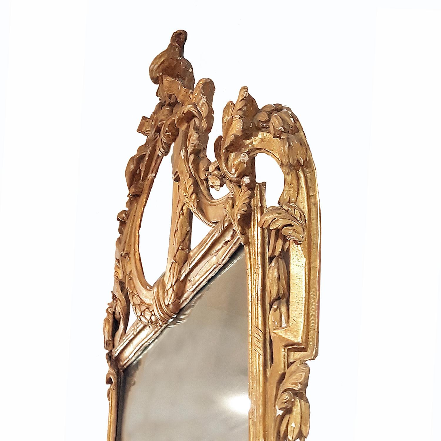 Louis XVI Gilt Mirror, 18th Century 7