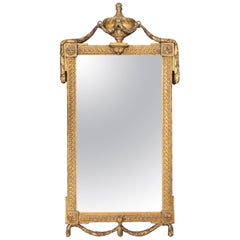 Louis XVI Giltwood Spiegel