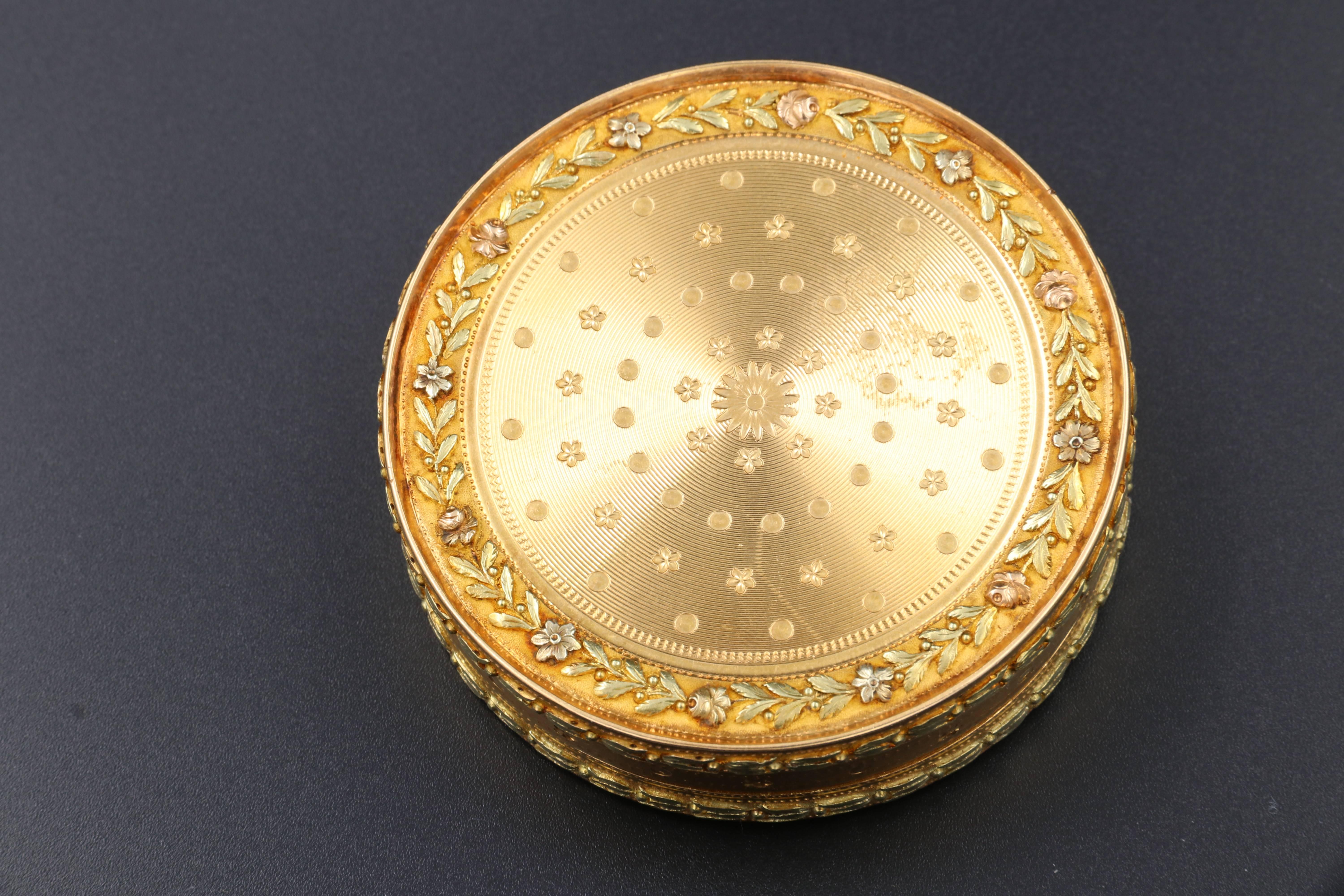 Louis XVI Gold Box 