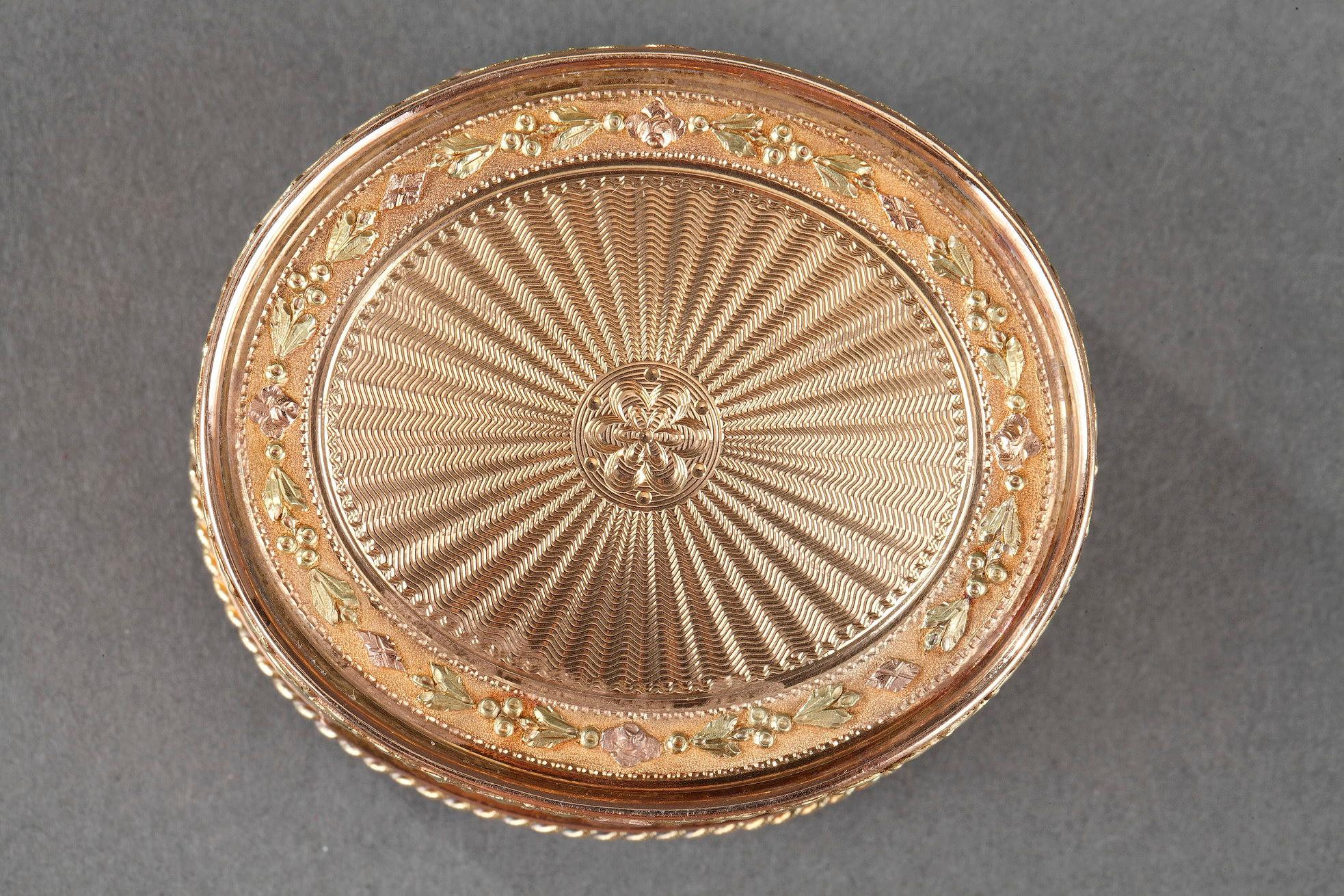 Women's or Men's Louis XVI Gold Snuff Box