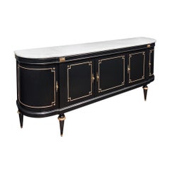 Louis XVI Grande Demilune Buffet