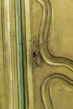 Louis XVI Green Armoire
