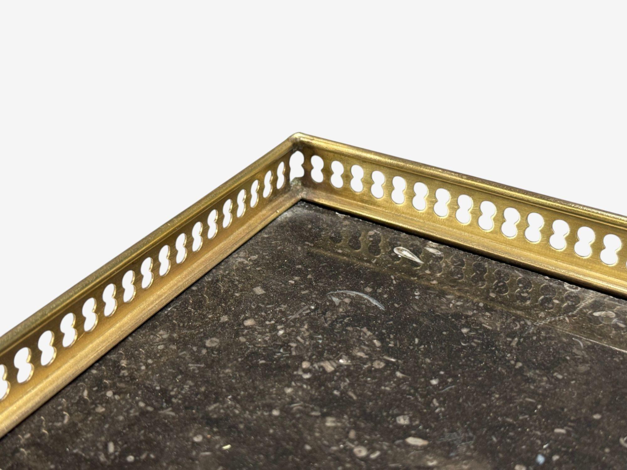 Louis XVI, Hollywood Regency, Bronze, Marble, Ebonized Console, France, 1930s For Sale 2