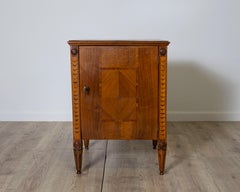 Louis XVI inlaid nightstand, Italy, early nineteenth century