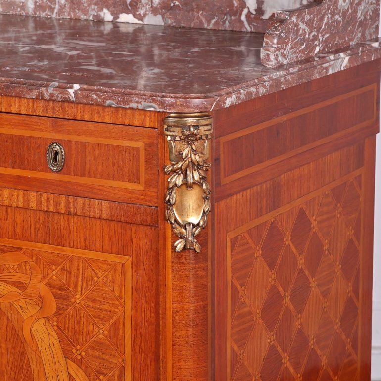 Louis XVI Inlaid Washstand In Good Condition In Vancouver, British Columbia