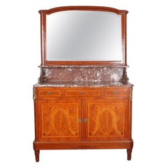 Antique Louis XVI Inlaid Washstand