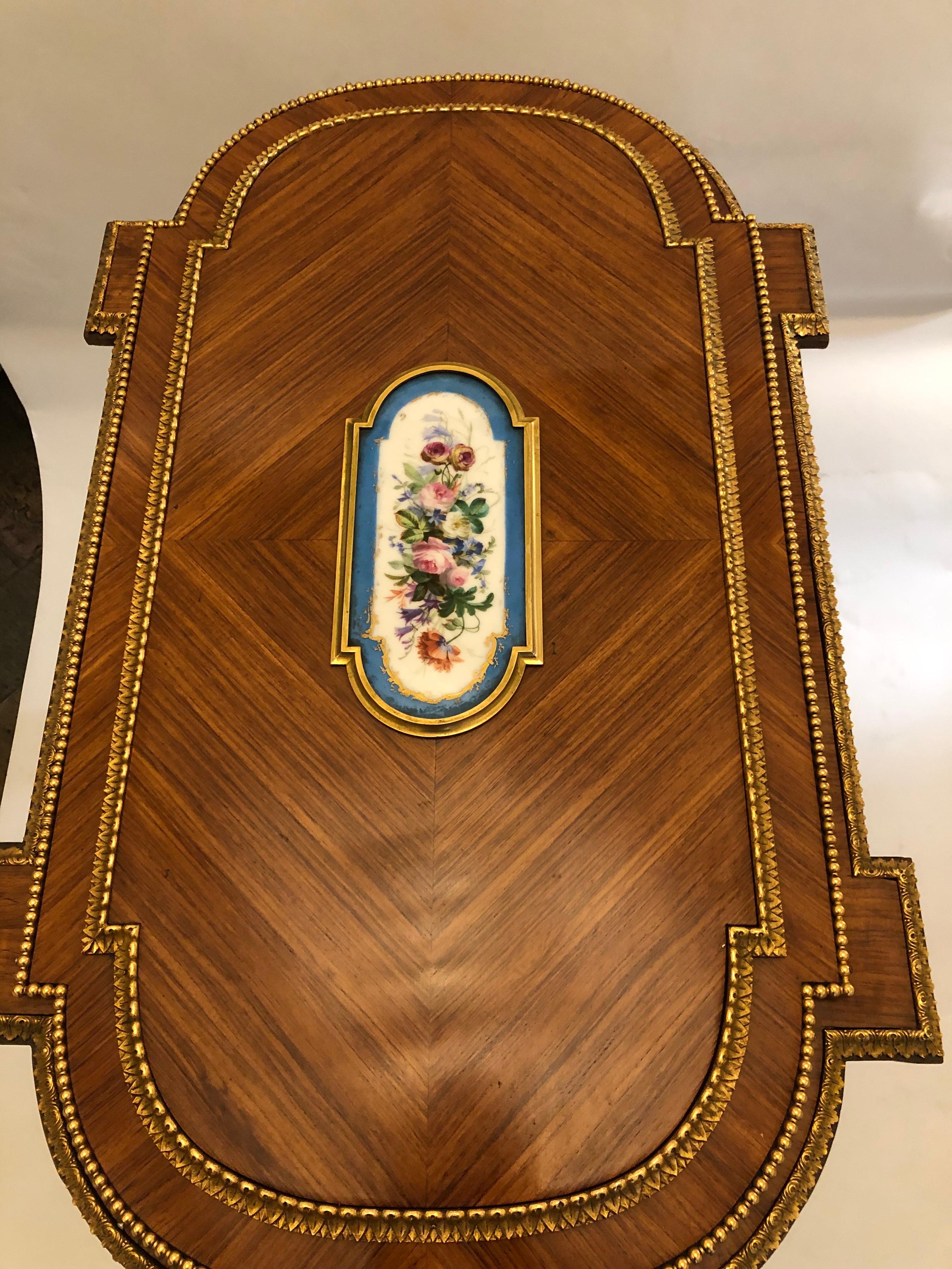 Parquetry Louis XVI Jardinière in the Manner of Henry Dasson For Sale