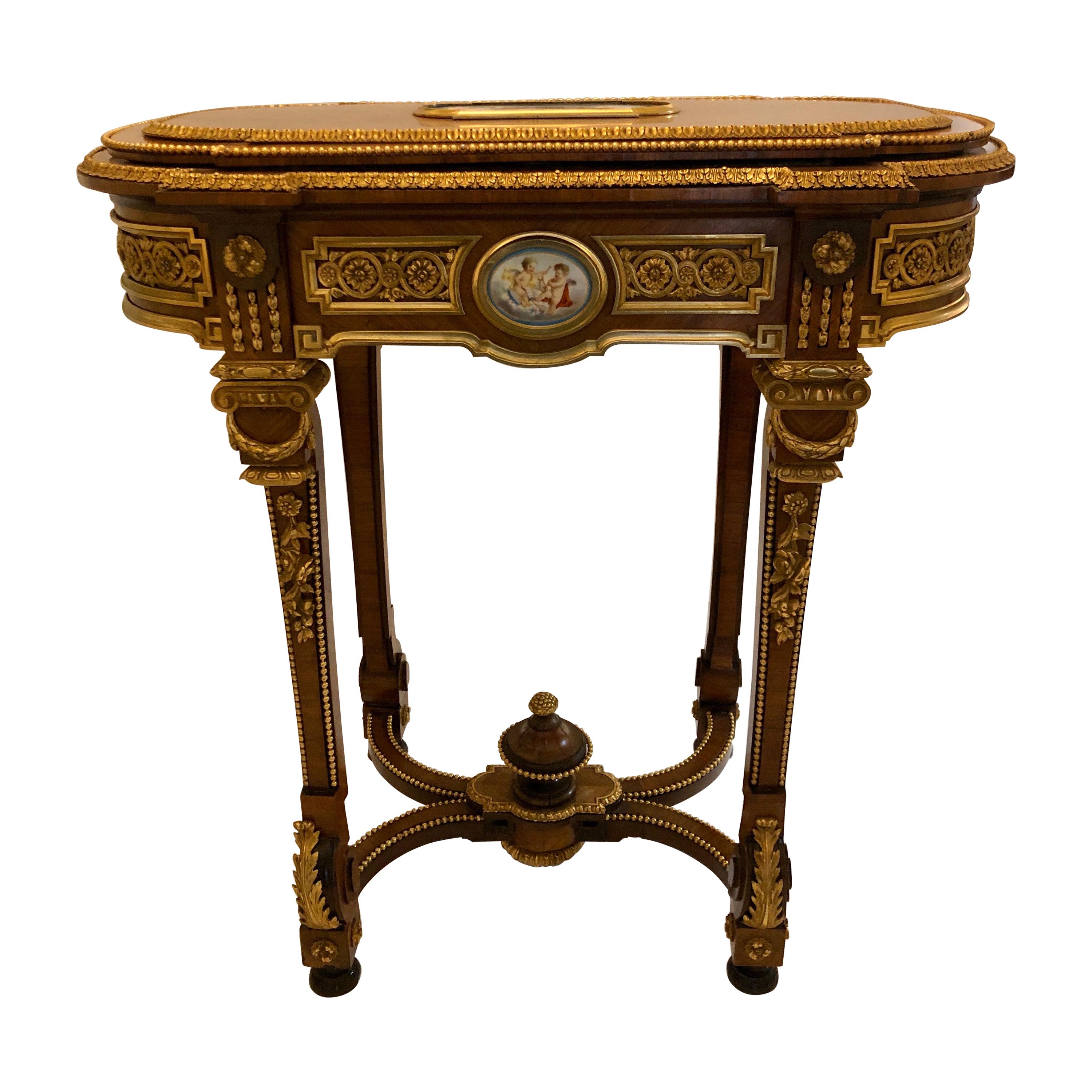 Louis XVI Jardinière in the Manner of Henry Dasson For Sale