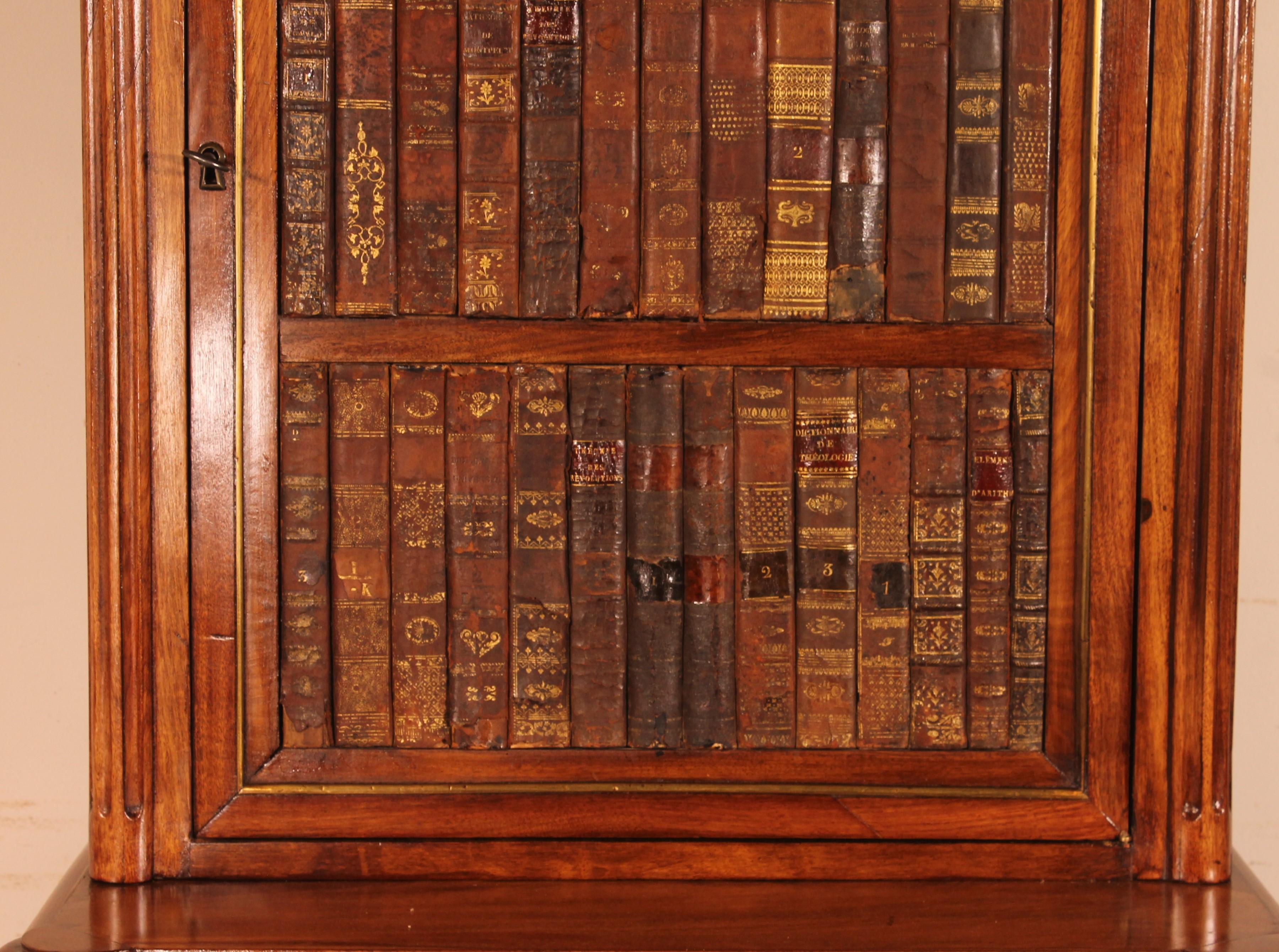 Acajou Cabinet de bibliothèque Louis XVI - 18ème siècle en vente