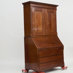 Louis XVI Mahogany Bureau, Copenhagen 1780-1790