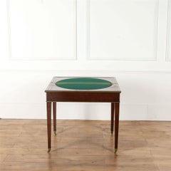 Louis XVI Mahogany Card Table