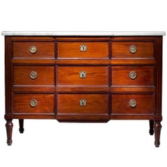 Louis XVI Mahogany Commode