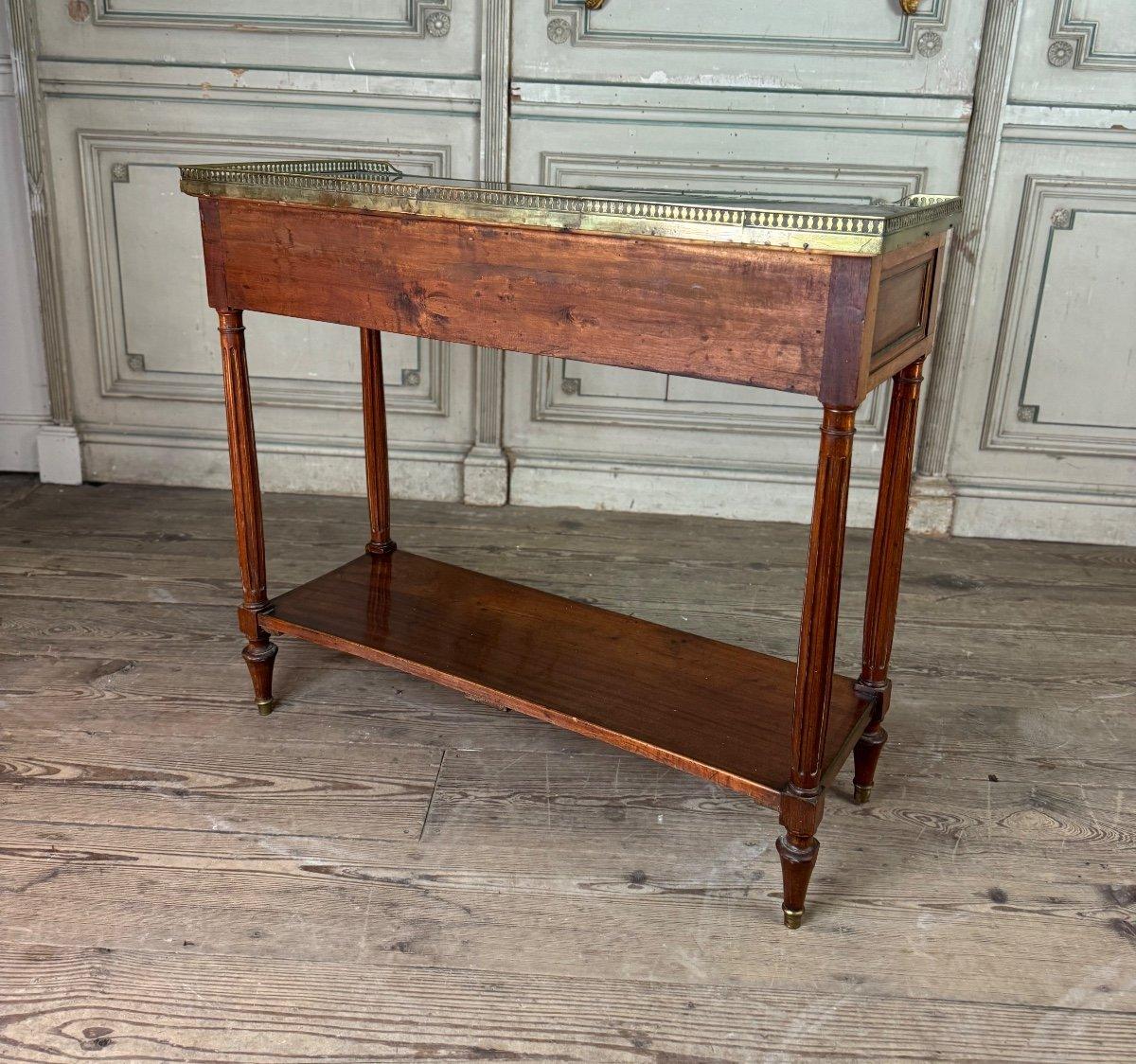 Louis XVI Mahogany Console, 18th century For Sale 8