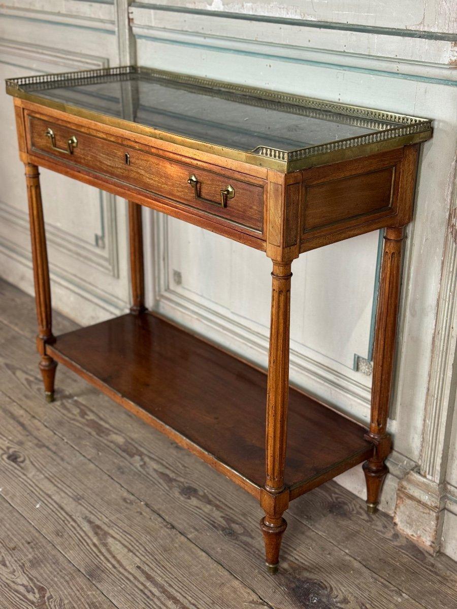 Louis XVI Mahogany Console, 18th century For Sale 5
