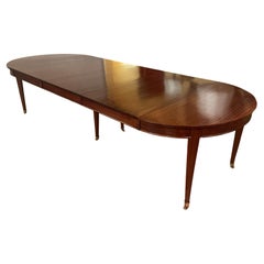Louis XVI Mahogany Dining Table - 19th Century