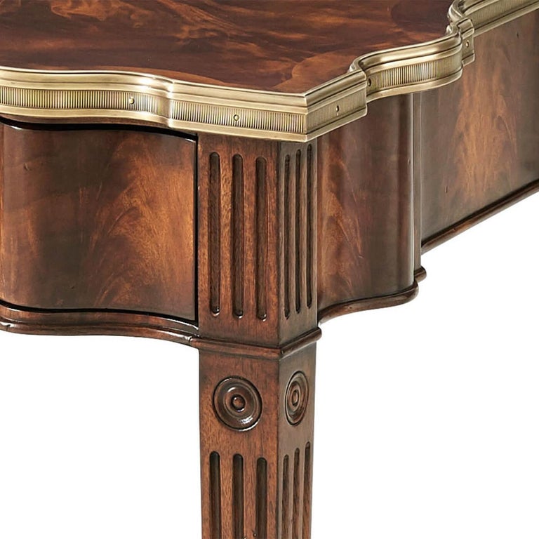 Contemporary Louis XVI Mahogany End Table For Sale