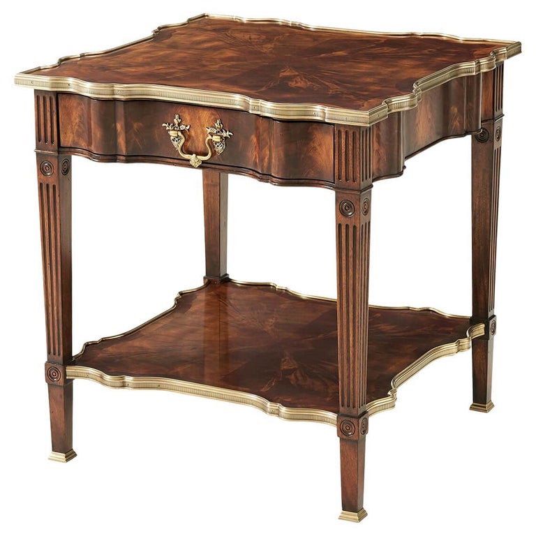 Louis XVI Mahogany End Table For Sale