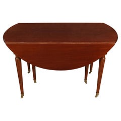 Louis XVI Mahogany Extension Table with Leaves